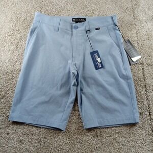 Travis‎ Mathew Shorts Mens 30 Blue Beck Stretch Performance Golf 9" 1MM208
